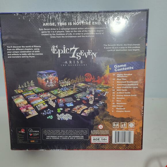 Epic 7 Seven Arise Core Box by Japanime Games New Factory Sealed 8625-1Clo2 - Picture 2 of 3